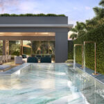 PERSPECTIVA ILUSTRADA DA PRIVATE POOL HOUSE