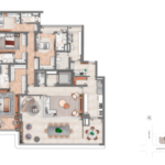 Planta do apartamento