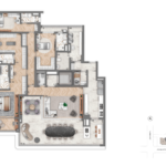 Planta do apartamento